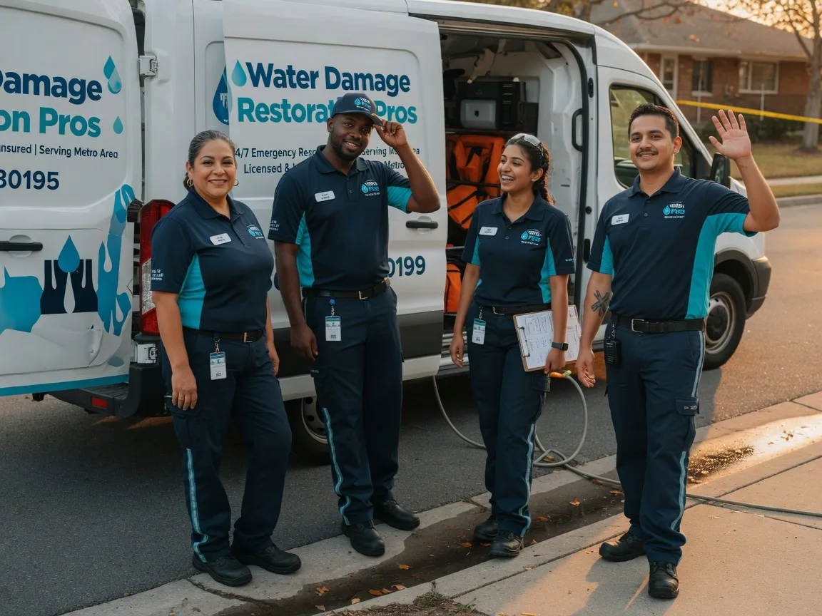 Water Damage Restoration company in Merrifield, MN